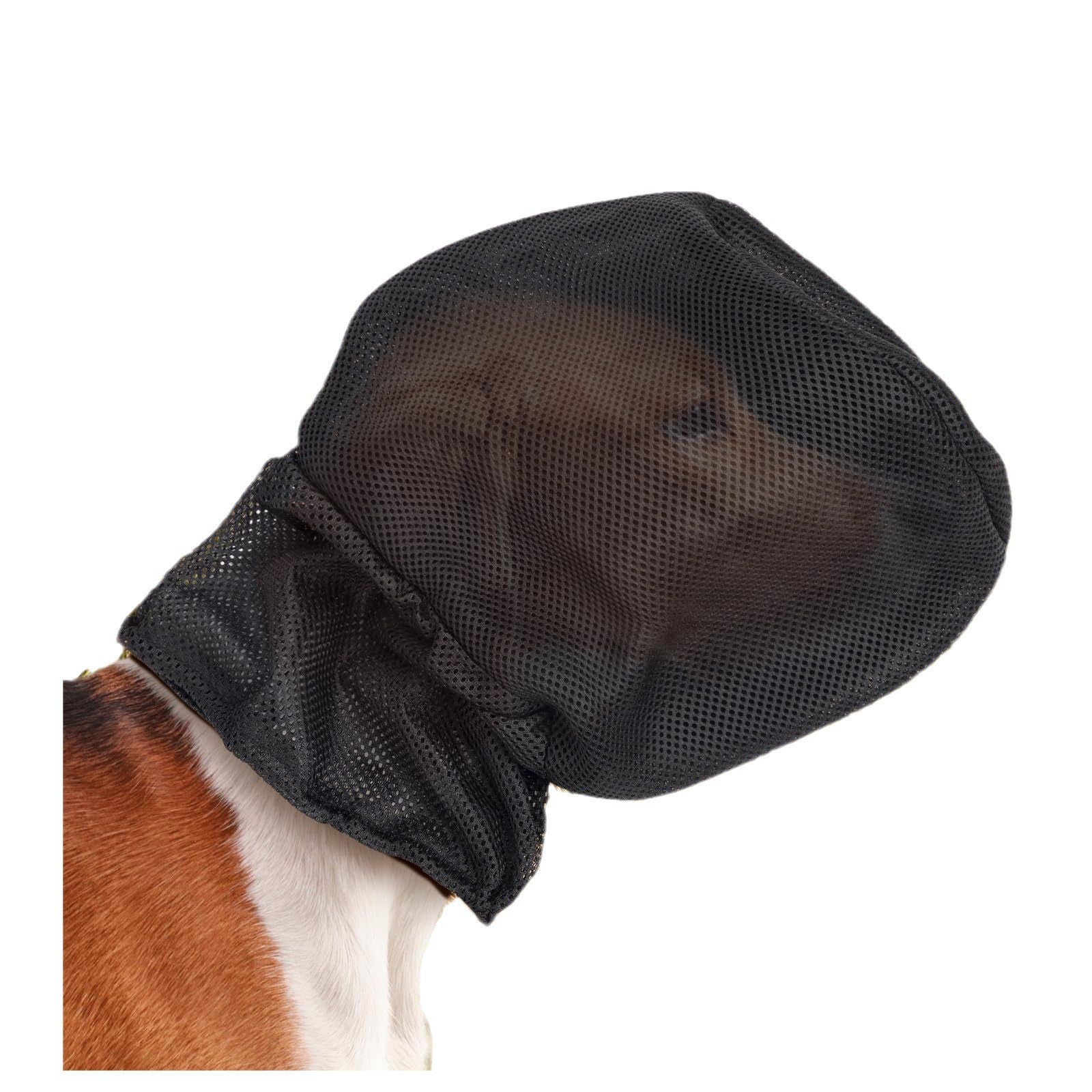 Masque de protection réglable pour chien, respirant, pour promenade, voyage et protection du museau, 29 x 26 x 2 cm（M） - 6