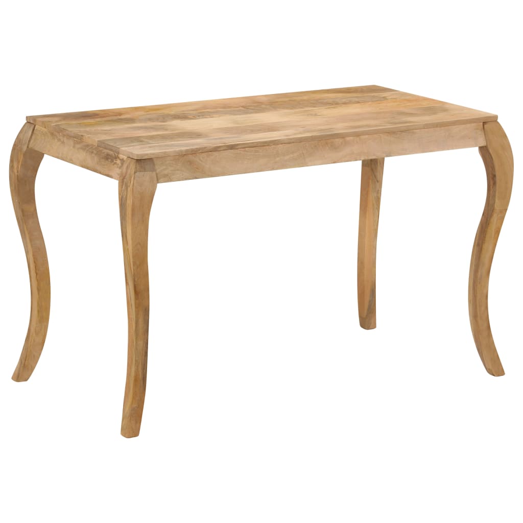 Vidaxl Mesa De Comedor De Madera Maciza De Mango 118X60x76 Cm , Leroy Merlin