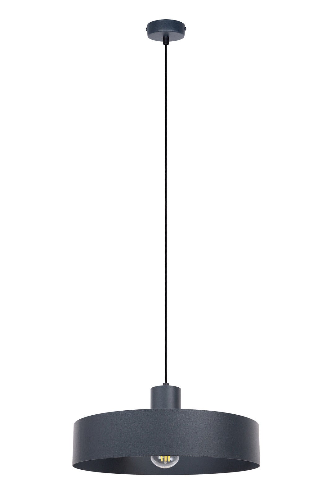 Lampa wisząca RIF grafitowa 1 x E27 x 15W wym: 90 x 35 x 35 cm Sigma Lighting