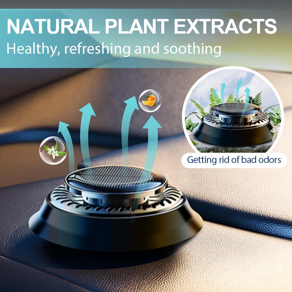 (2 sztuki) Ogrzewacz samochodowy do odmrażania przedniej szyby, miniaturowy przenośny ogrzewacz kinetyczny, ogrzewacz kinetyczny z baterią słoneczną - 3