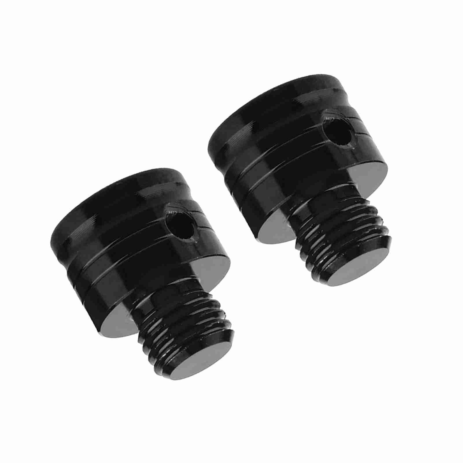 Kit Adattatore Per Specchietti Retrovisori Moto - Extender In Lega Di Alluminio (8mm E 10mm) Per Migliorare La Visibilità