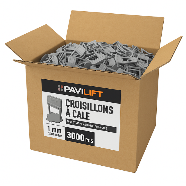 3000 Croisillons autonivelants à  cale en 