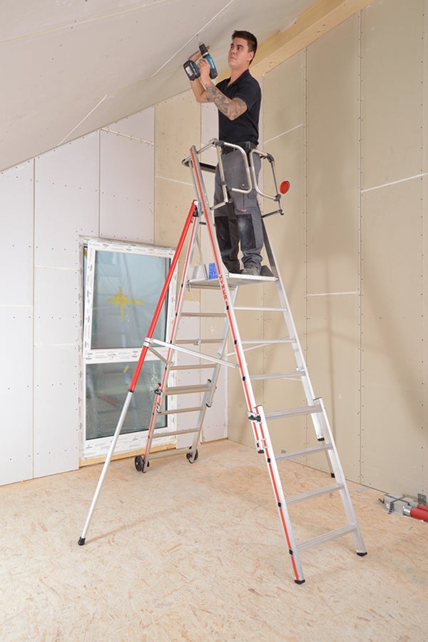 PIRL 6 marches + Kit 4 marches - Hauteur de travail max. 4.02m - 848306/04 - 5