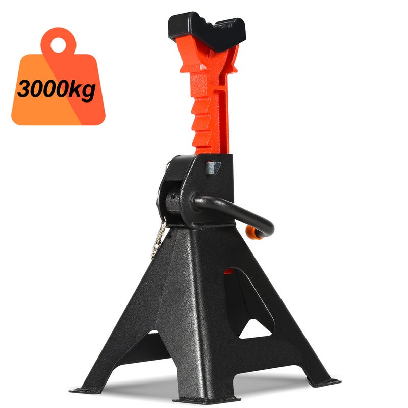 4x macacos de rack para caminhão, macacos para carro 3T, macacos para carro, 285-430 mm - 5