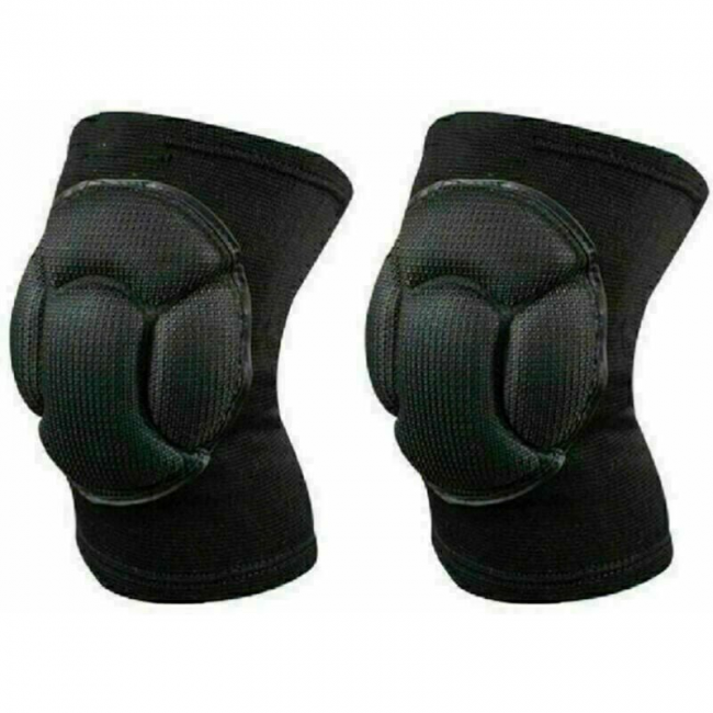 Tamanho M, adequado para 90-120kg, circunferência da coxa de 36-42cm. Joelheiras profissionais para trabalho, confortáveis para pisos abrasivos, para - 3