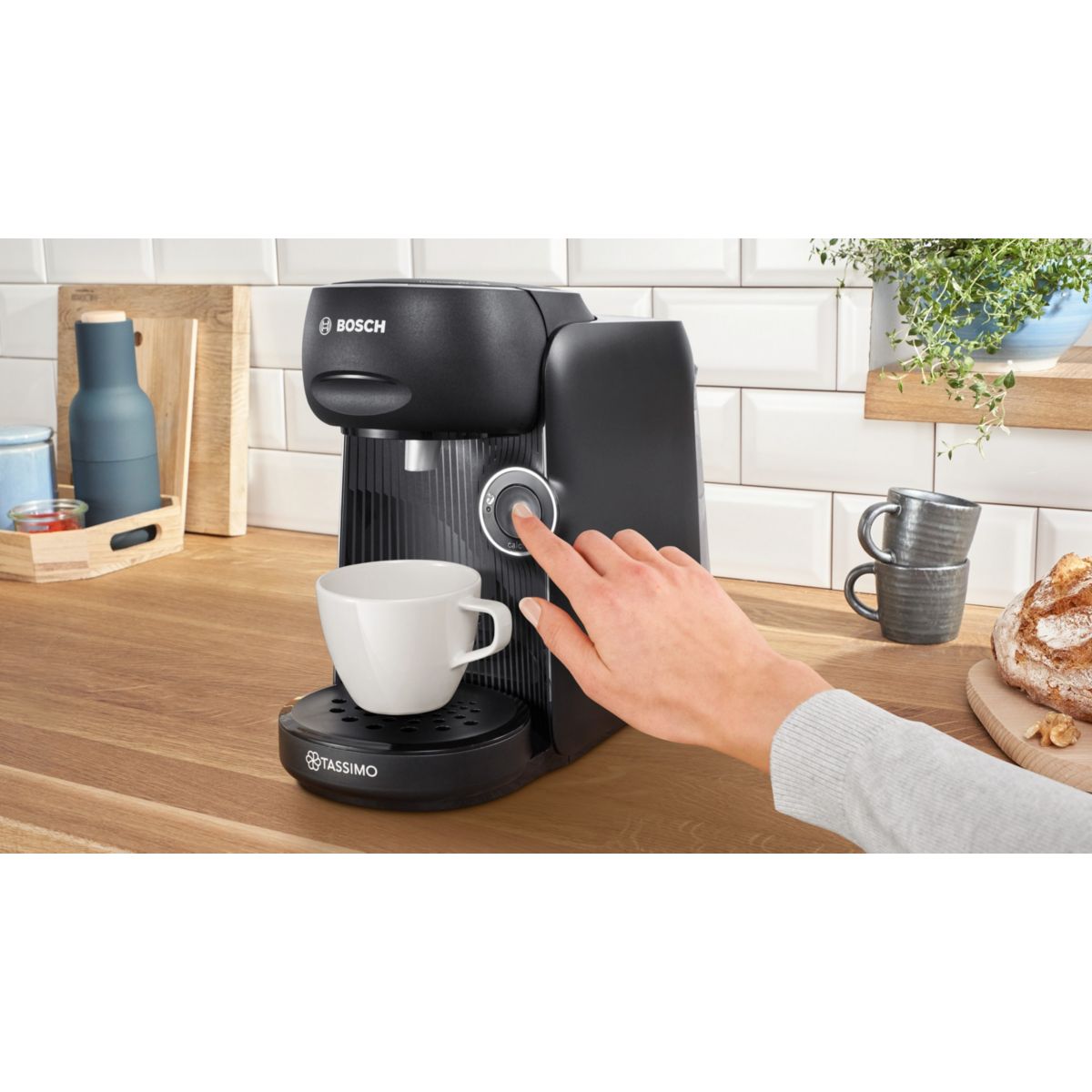 Macchina da caffè - BOSCH - TAS16B2 - Tassimo Finesse - 1400 W - 0,7 L - Nero - 3