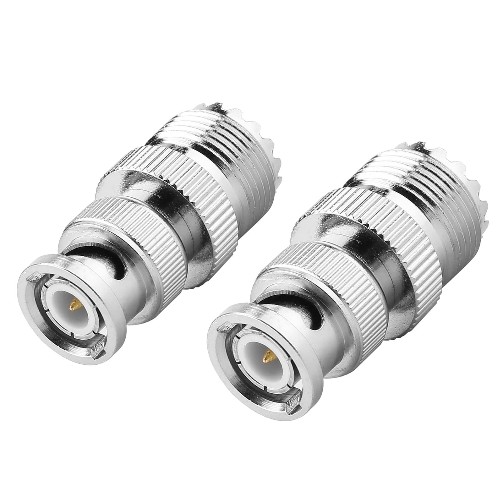 1 Pz Adattatore UHF PL259 SO239 A F TV Spina Maschio E - Foto 11