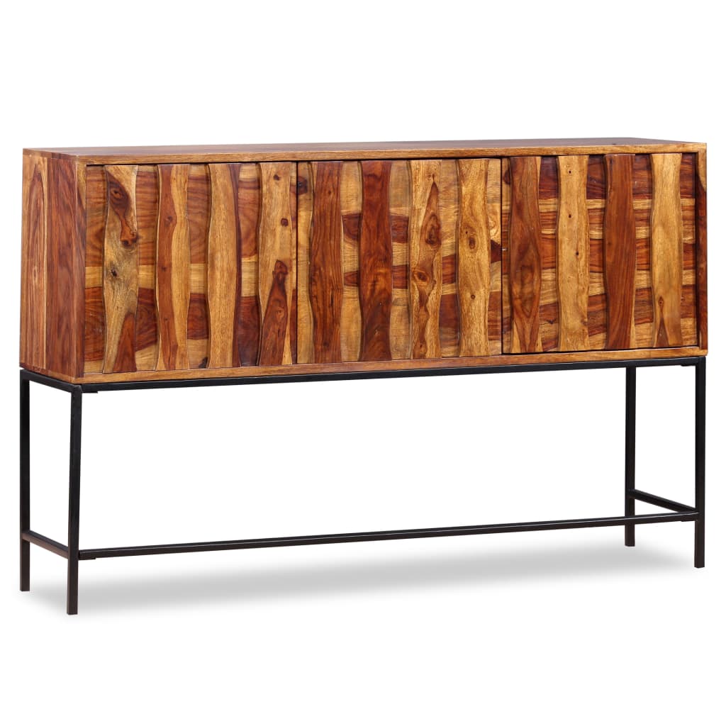 Maison Exclusive - Credenza in Legno Massello di Acacia 120x30x80 cm - 3
