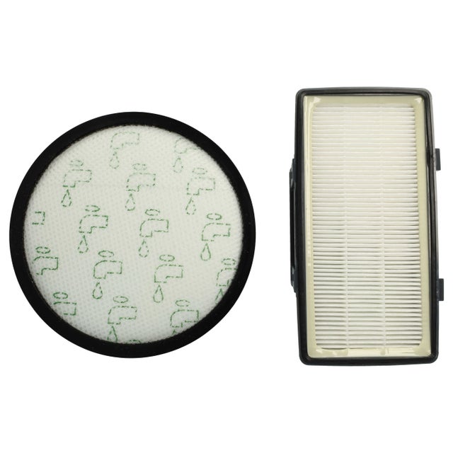 vhbw Lot de 2 filtres compatible avec Rowenta Silence Force Cyclonic Home & Car RO7274EA aspirateur - filtre pré-moteur, filtre EPA