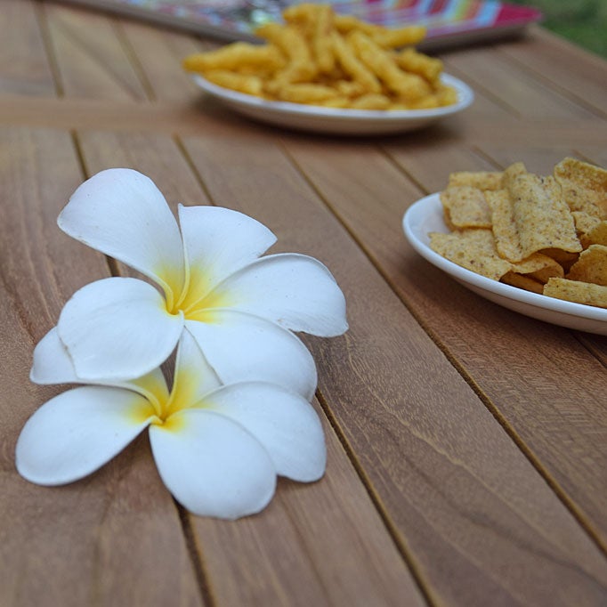 Salon détente en teck massif Darlington, 4/5 places - 4