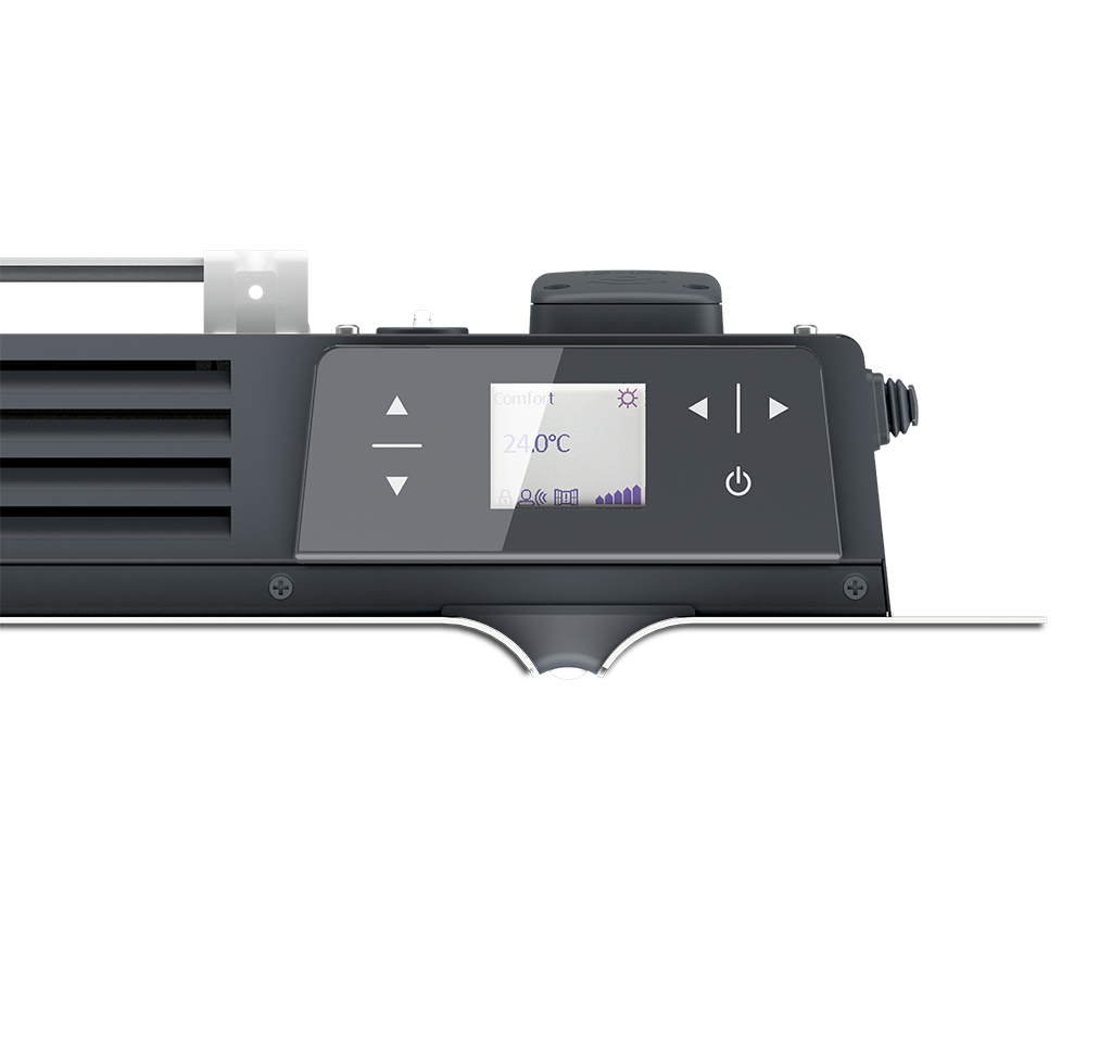 Radialight KYOTO Radiateur Electrique Dual-Therm Ultra Plat avec Wi-Fi 750W Gris Anthracite - 4