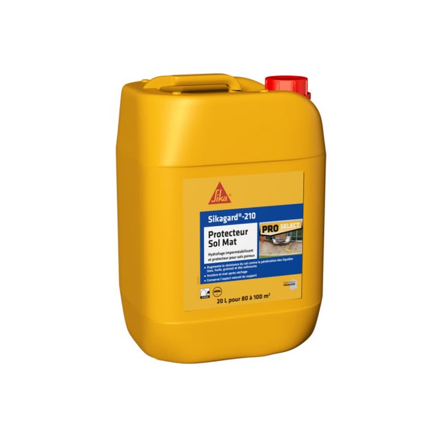 Hydrofuge SIKA - Sikagard-210 Protecteur Sol Mat - 20L