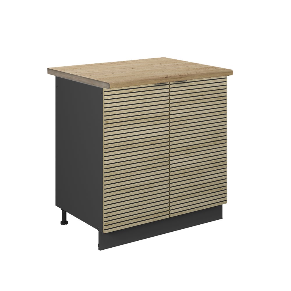 Vicco Szafka pod zlew Fame-Line, Panel dębowy, 80 cm , BP Dąb