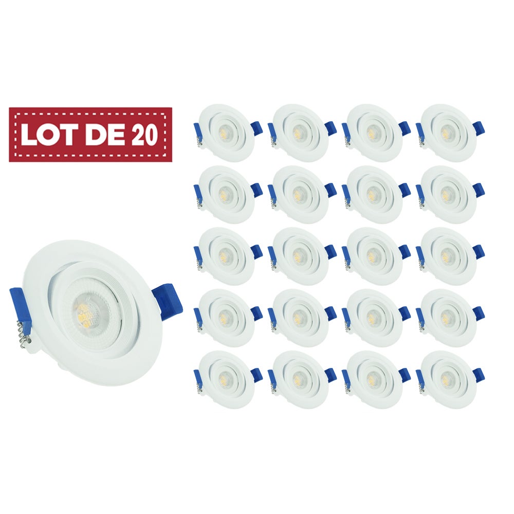Foco LED Empotrable Orientable - LED Empotrable Orientable