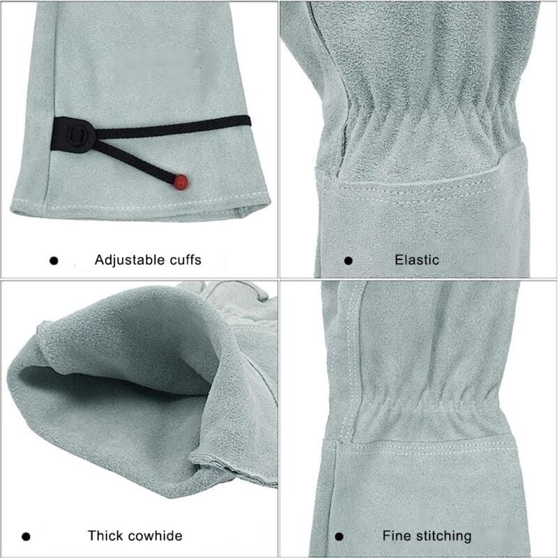 Gants de jardinage - Gants anti-épines - Gants de protection pour cactus, gants de taille pour rosiers - 4