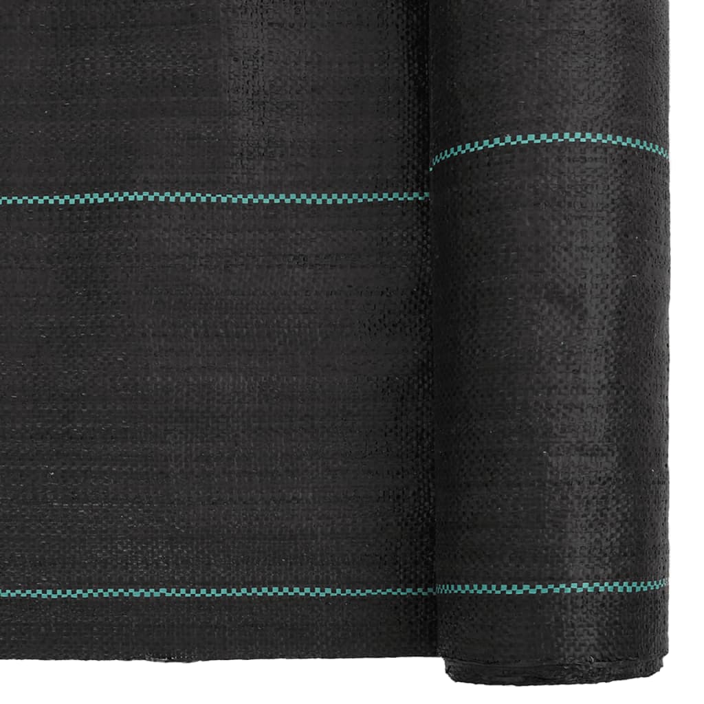 Membrane anti-mauvaises herbes PP noire 1,5x200m - 6