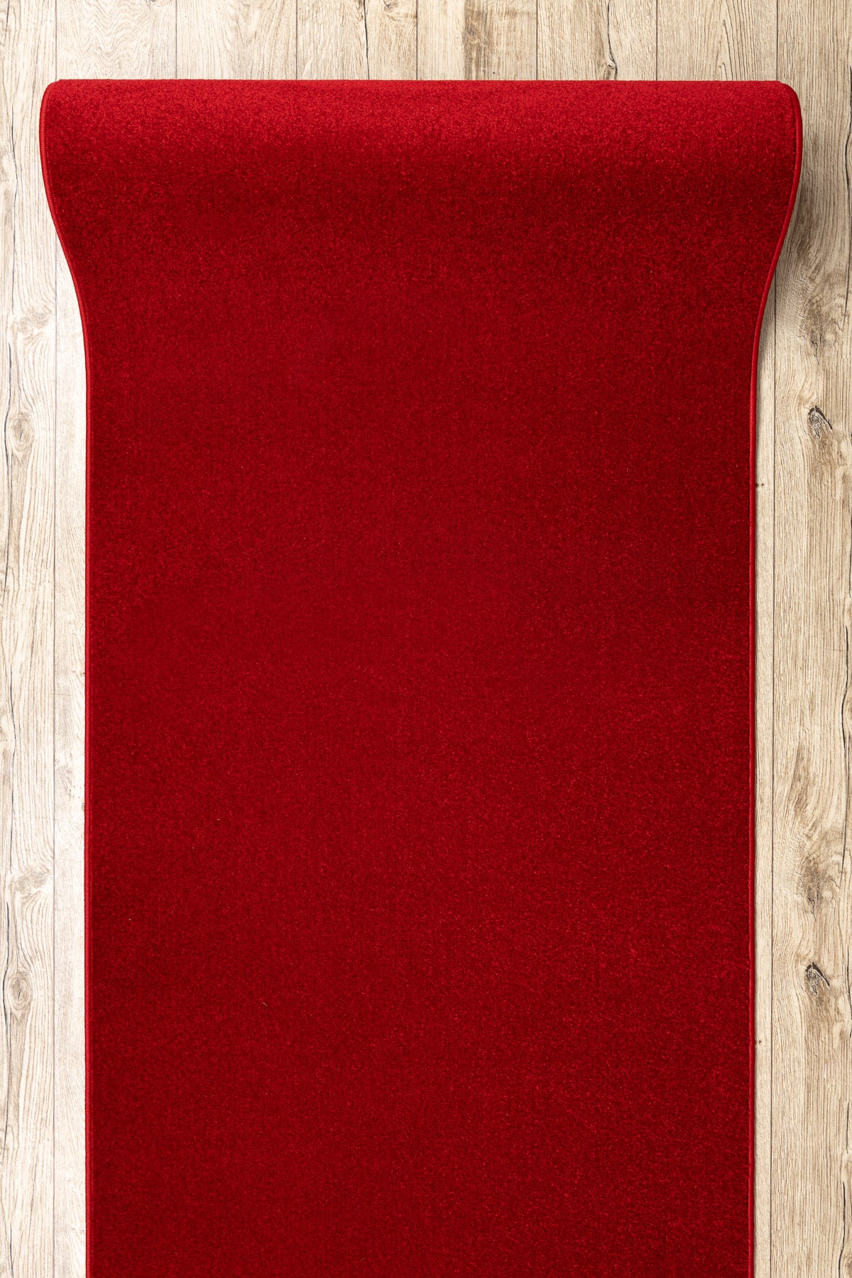 Chodnik KARMEL Gładki karmin / czerwony 80 cm 80x610 cm - 5