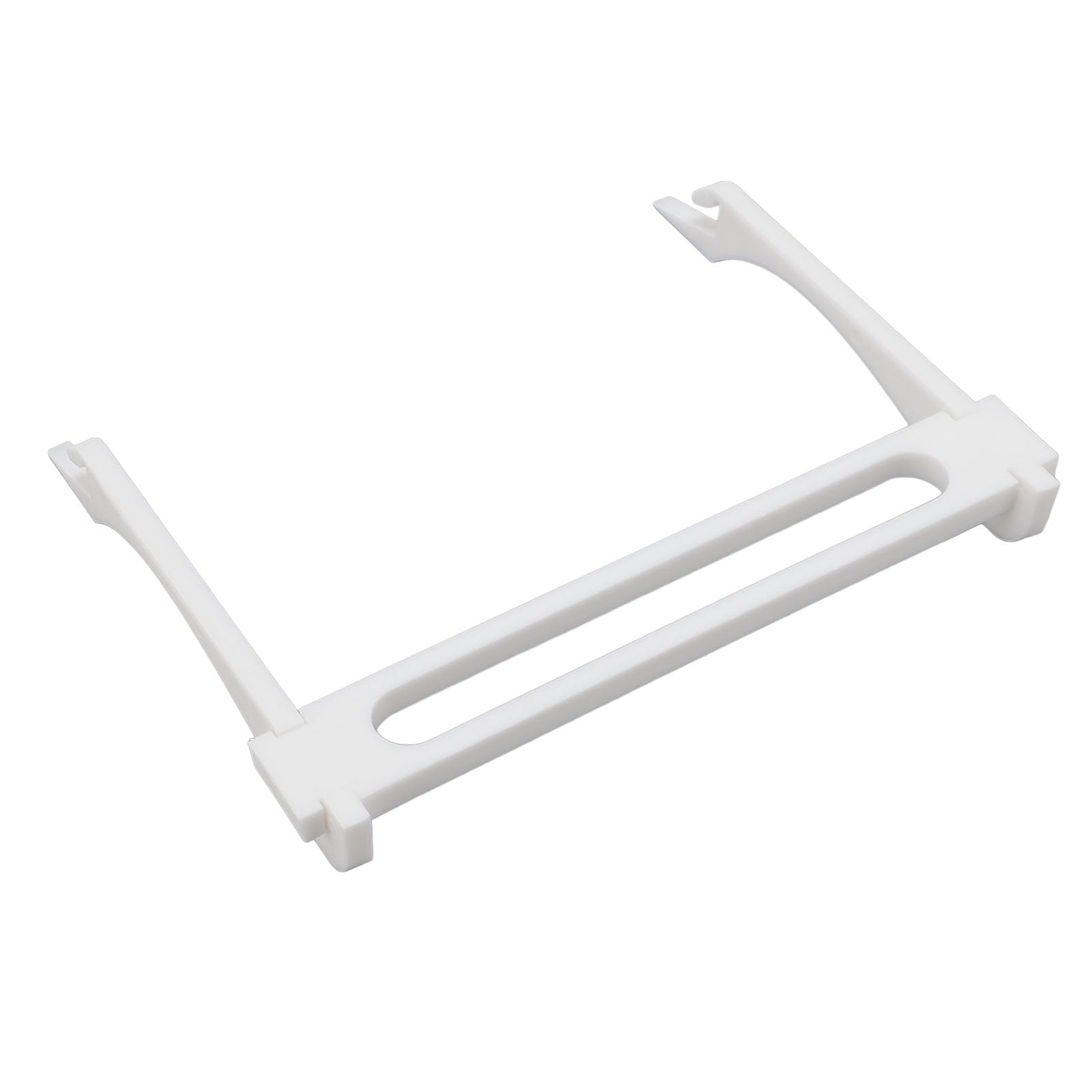 Soporte Extensible Plegable Para Teclado - 2 Piezas, Con Pinza En C, Ajustable En Altura, Soporta Hasta 25 Kg, Color Blanco