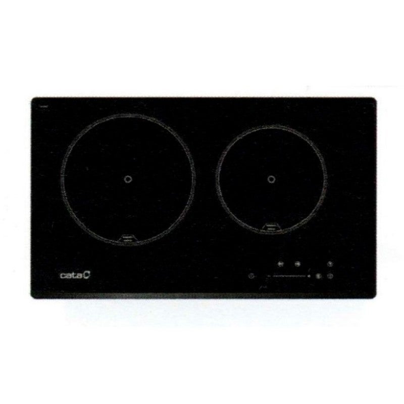 Cata  Placa Inducción Ib 2 Plus Bk/A 2F 59X35cm Negro , Leroy Merlin
