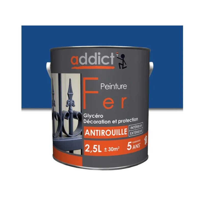 Laque Glycéro Perfection V33 Satin Gris acier 0,5 L