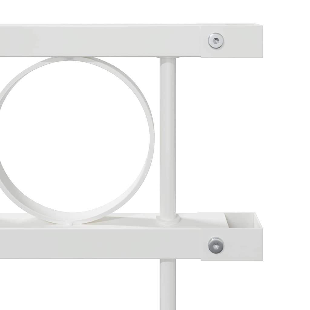 Elemento Recinzione ASSEN Bianco 170 x 100 cm Acciaio vidaXL - 6