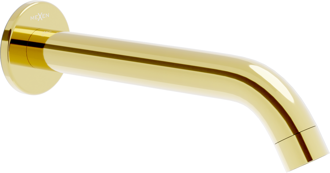 Mexen Kai wylewka wannowa ścienna, złota - 79371-50