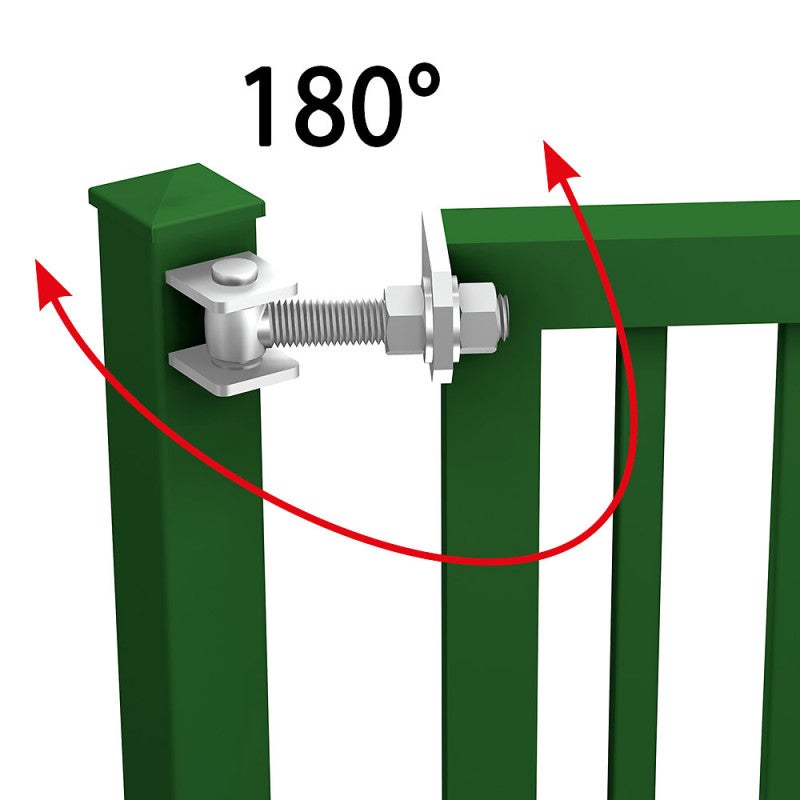 Gond à souder M24 réglable 180° - 150 kg - 3