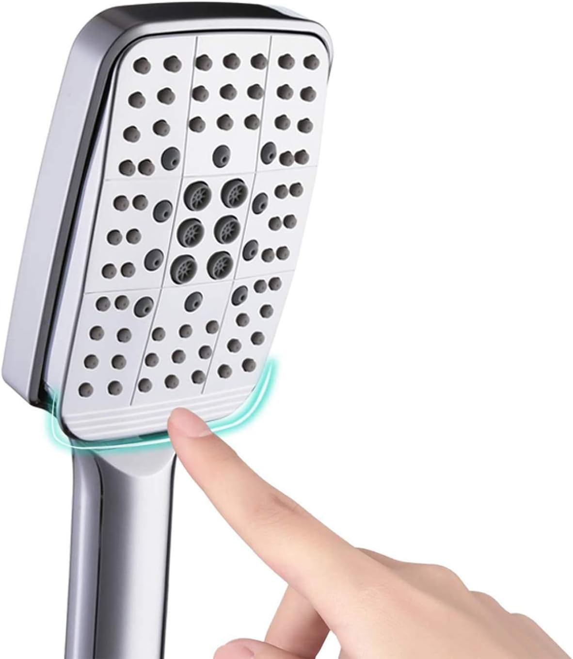 AquaDance® Soffione Doccia Ad Alta Pressione 7" Con 6 Impostazioni - Foto 10