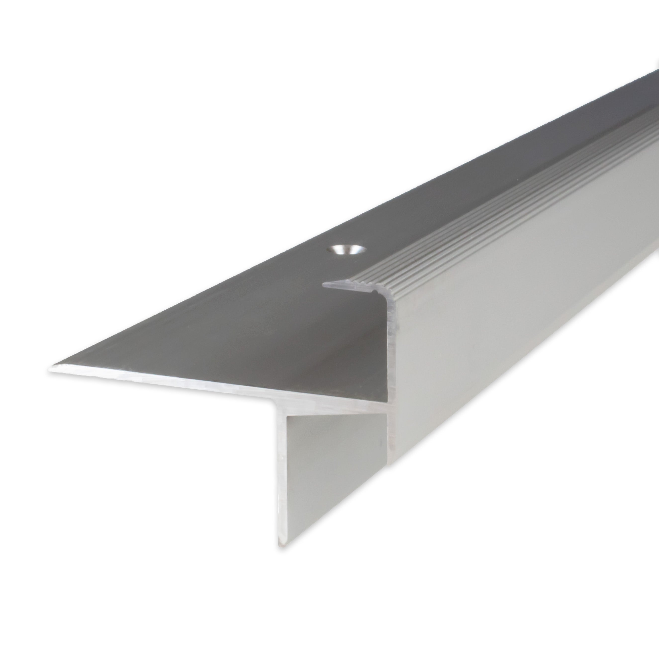PROVISTON Profilé pour nez de marche Cornière en aluminium 33 x 133 x 1000 mm Argenté - 7