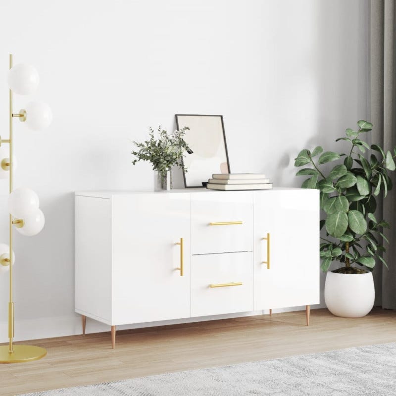VidaXL Credenza Bianca 103,5x35x70 Cm In Legno Multistrato Vidaxl Bianco D0ae9bda 21c4 5aa5 8952 F1ca69258248 VidaXL Credenza Bianca 103,5x35x70 Cm In Legno Multistrato Vidaxl Bianco D0ae9bda 21c4 5aa5 8952 F1ca69258248