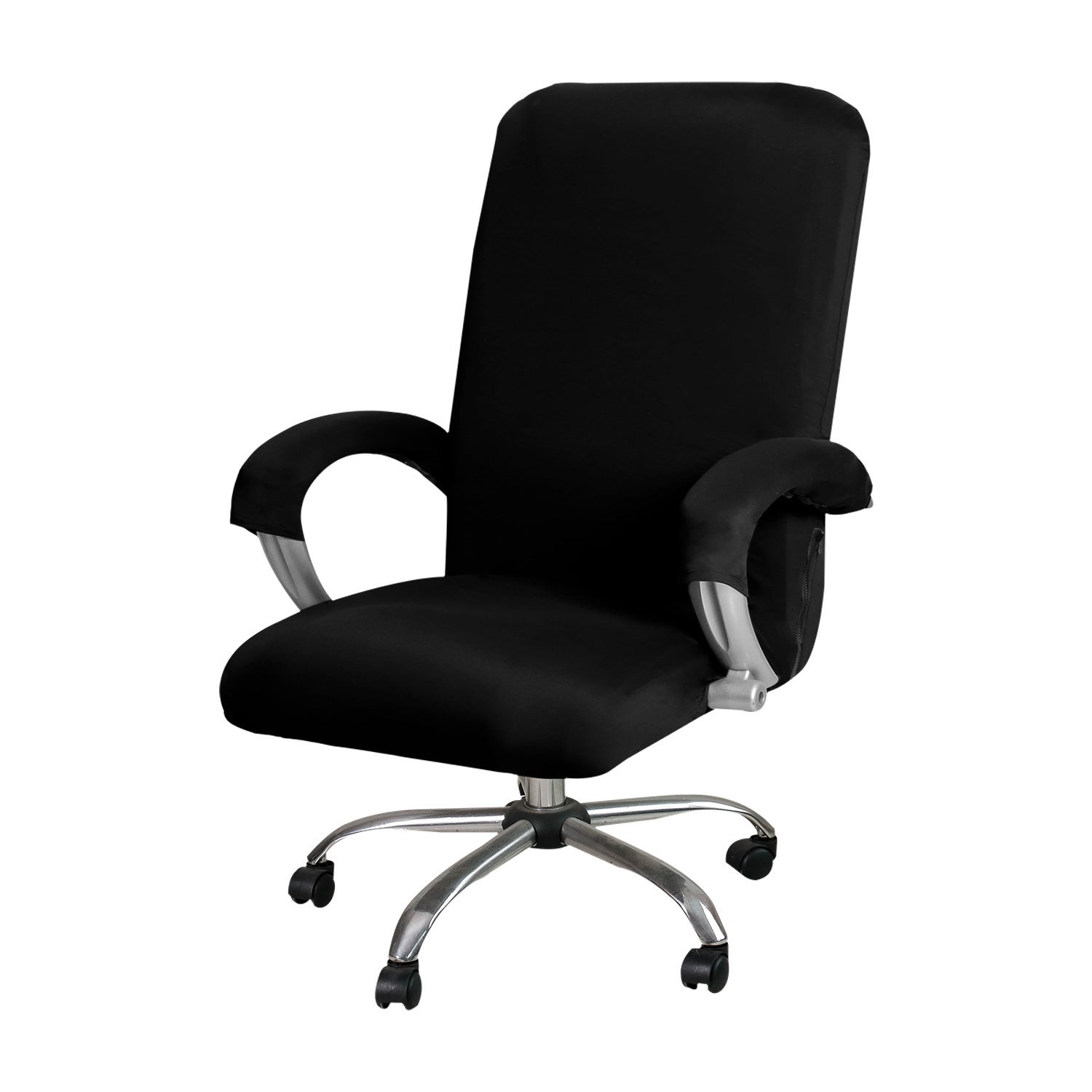 Pokrowiec na krzesło biurowe, rozciągliwy, zmywalny pokrowiec na krzesło obrotowe, pokrowiec na krzesło biurowe obrotowe, krzesło obrotowe z podłokie