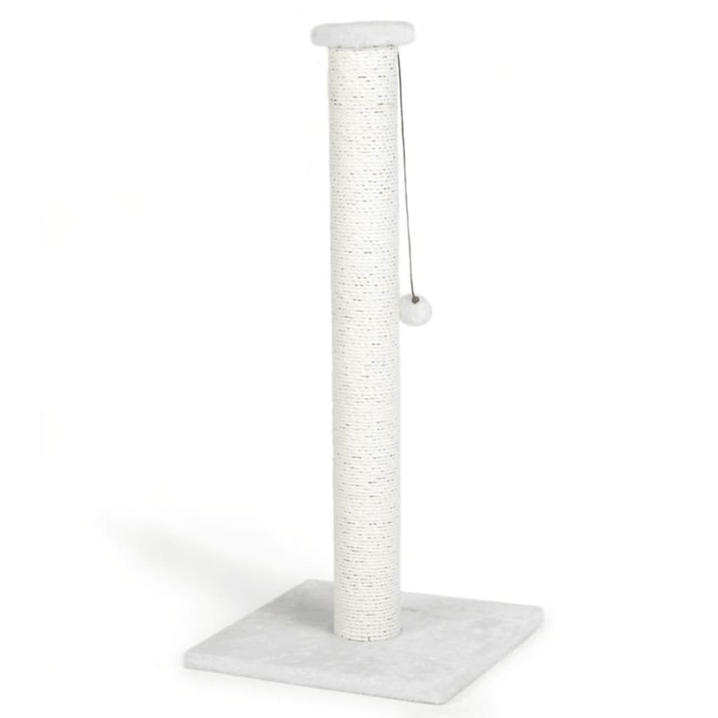 Poteau à griffer pour chats "Serpa" 40 x 40 x 90 cm Blanc Beeztees — free download