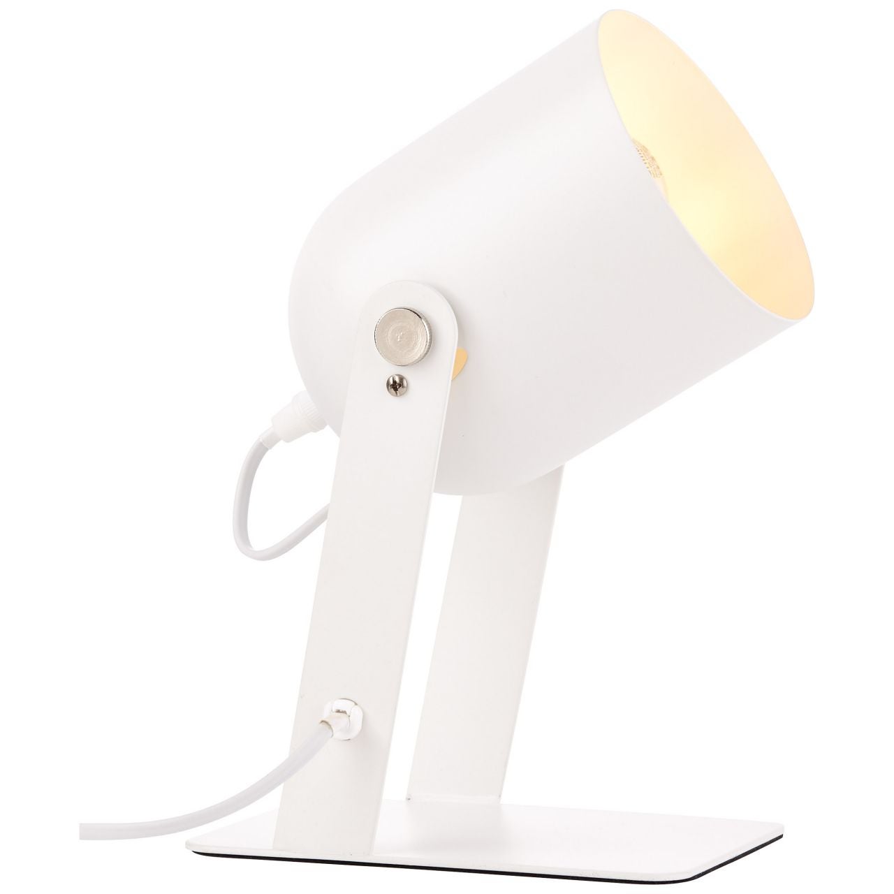 Lampa BRILLIANT, lampa sufitowa LED Cubix 3-płomienna biała, metal / tworzywo sztuczne, 1x 25W zintegrowana dioda LED, (2400lm, 3000K), A - 5