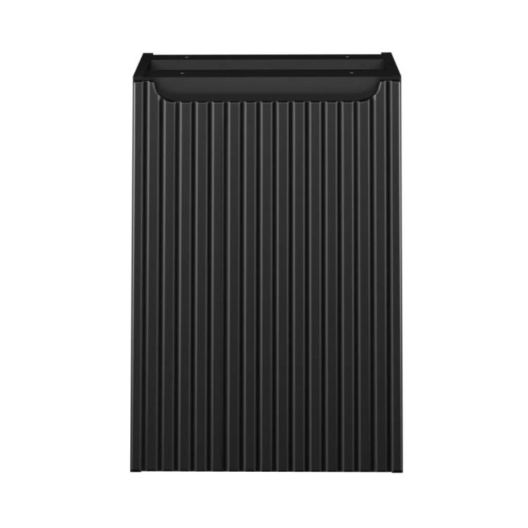 Szafka łazienkowa NOVA BLACK D2 81-40-1D 40cm czarna z koszem - 2