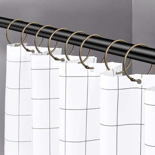 Bagno ~ Moen SR2201OWB Vecchio Mondo Bronzo Doppio Tenda Doccia Anelli Bagno ~ Moen SR2201OWB Vecchio Mondo Bronzo Doppio Tenda Doccia Anelli