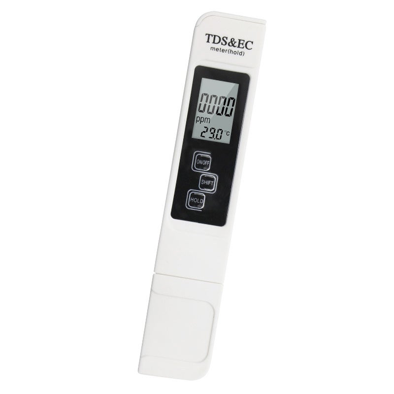 Elektroniczny miernik pH, TDS, EC i temperatury 4 w 1 z ekranem LCD i funkcją automatycznej kalibracji, do basenów, akwariów, laboratoriów itp.