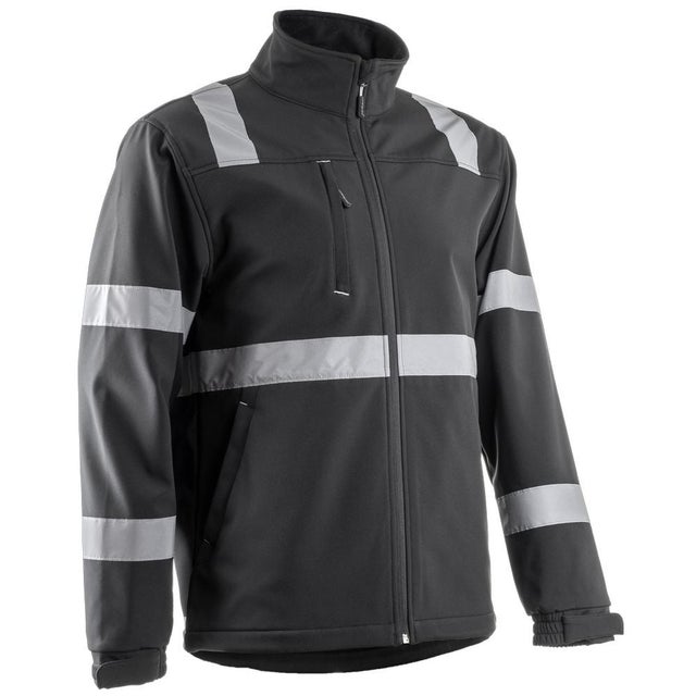 Veste de travail coupe vent imperméable agent de sécurité Coverguard VIGILE Noir S