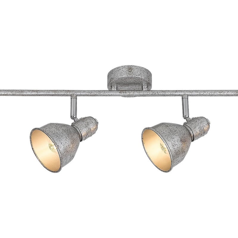 Reflektor sufitowy spot natynkowy Thelma listwa srebrny antyczny 4xE14x40W wym: 17 x 74 x 12 cm metal Rabalux