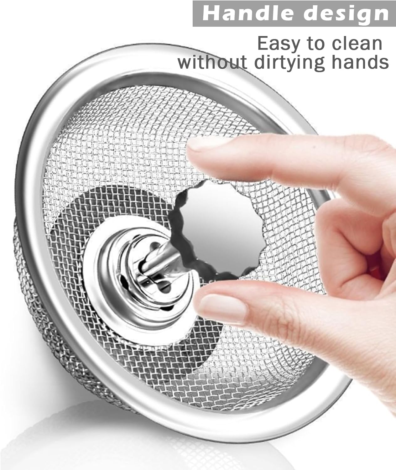 Acquista Filtro per lavello da cucina in acciaio inossidabile Catcher Lavello Anti-blocco per capelli Smaltimento dei rifiuti Tappo di scarico Bagno Vasca da bagno in Italia a partire da 6.15