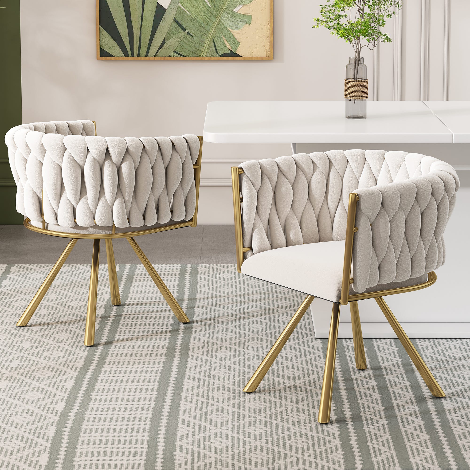 FATIVO Set di 2 Sedie Girevole 360° Sedia da ufficio Lavoro Sedie da Pranzo in Ecopelle Sedia Cucina Imbottita con Schienale Alto Moderna Design per Sala da Pranzo Soggiorno, Grigio Colore FATIVO Set di 2 Sedie Girevole 360° Sedia da ufficio Lavoro Sedie da Pranzo in Ecopelle Sedia Cucina Imbottita con Schienale Alto Moderna Design per Sala da Pranzo Soggiorno, Grigio Colore
