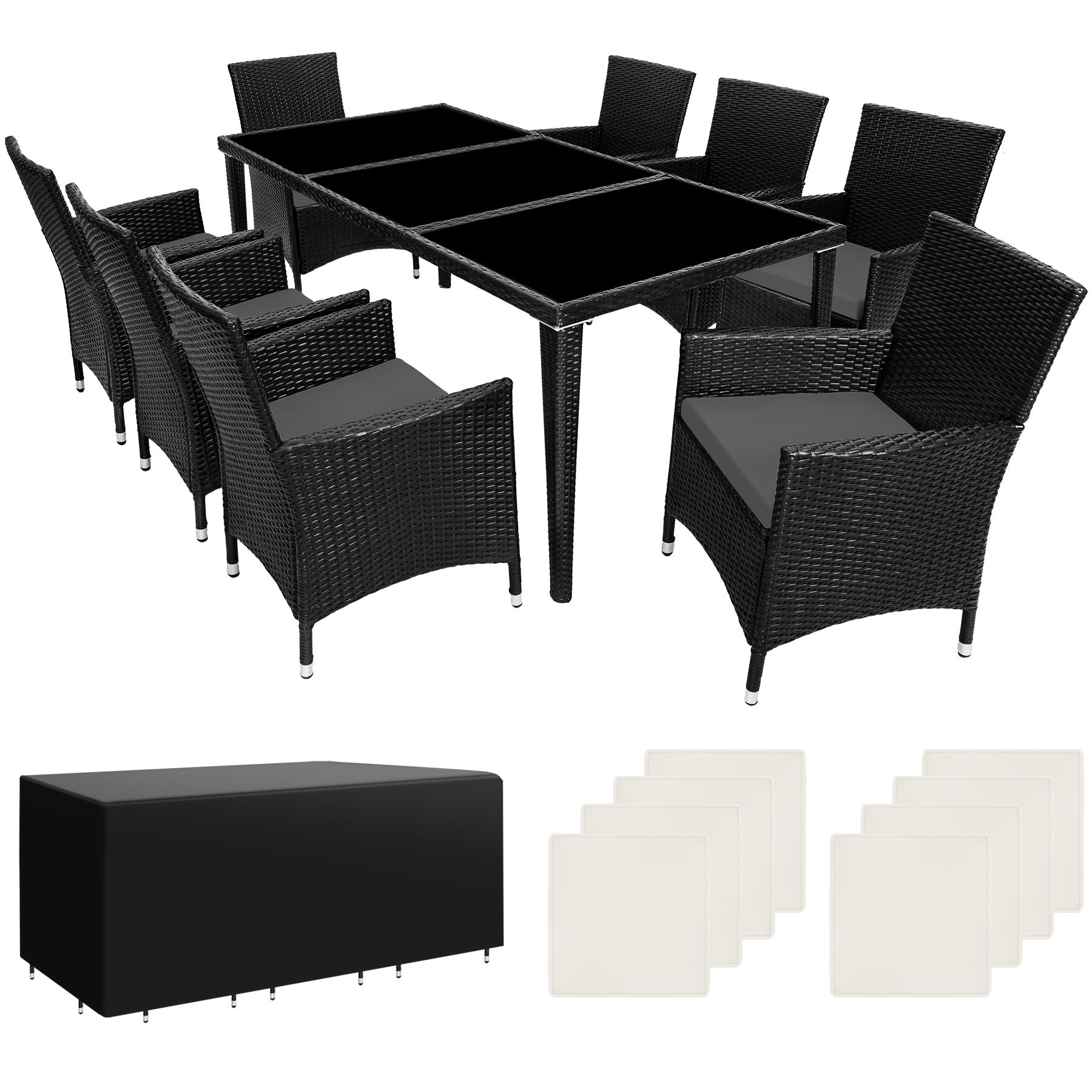 Set Bistrot In Rattano Con Cuscini Idrorepellenti - Per Esterni, Design Naturale - Foto 2