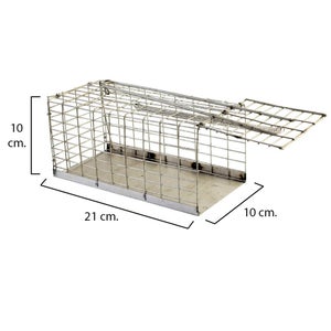 TAKRINK Trappola per Topi Umana Non Letale 2 Confezione Trappola per Topi per Esterni Riutilizzabili per Catturare e Rilasciare, Sicura per Bambini e Animali Domestici con Una Spazzola di Spugna