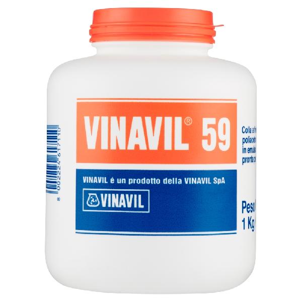 Colle Vinyle VINAVIL Original 1KG – Pour Bois, Plastique, Liège, Papier – Blanc/Transparent