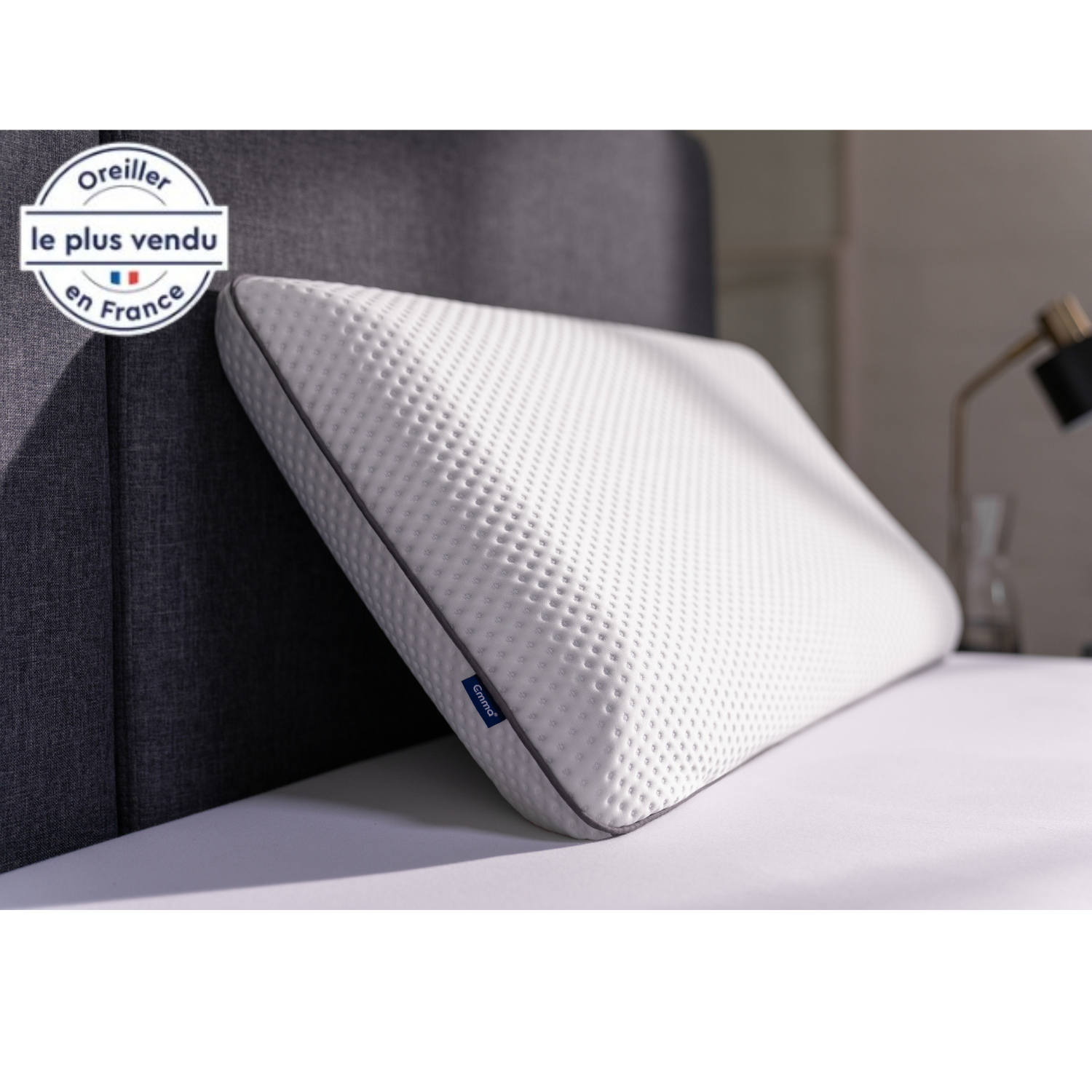 EMMA | Pack Matelas Hybride 160x200 cm + Oreillers | MEILLEUR CHOIX Emma | Mémoire de forme+Ressorts | Dos Apaisé | Confort Optimal - 3