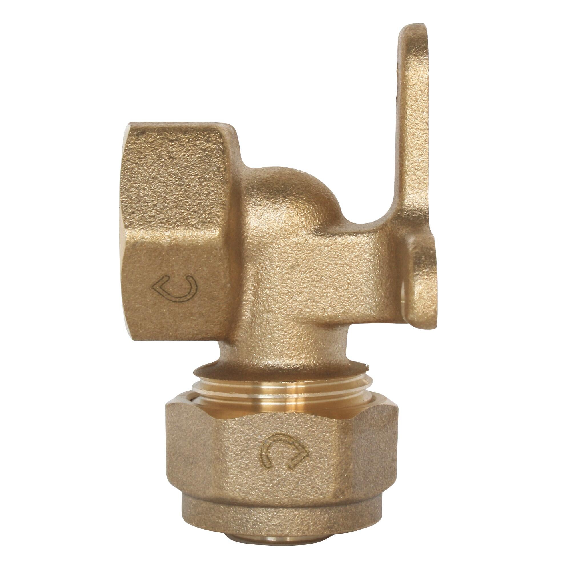 Raccord Compression Coude 15/21 SOMATHERM - Tube PER Ø16 - Installation Facile