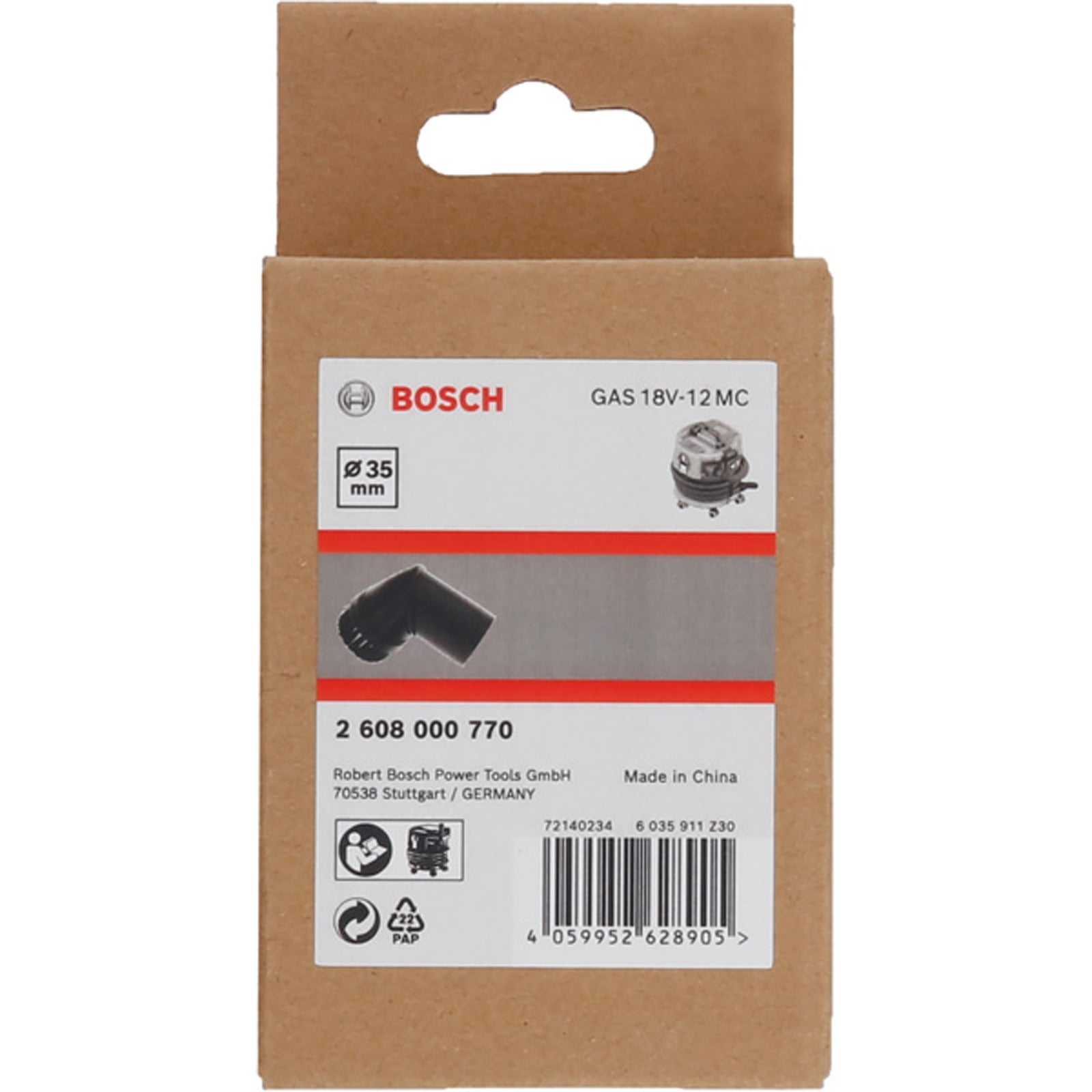 Szczotka Bosch, 66 x 43 x 98 mm. Do odkurzaczy - 2608000770 - 3