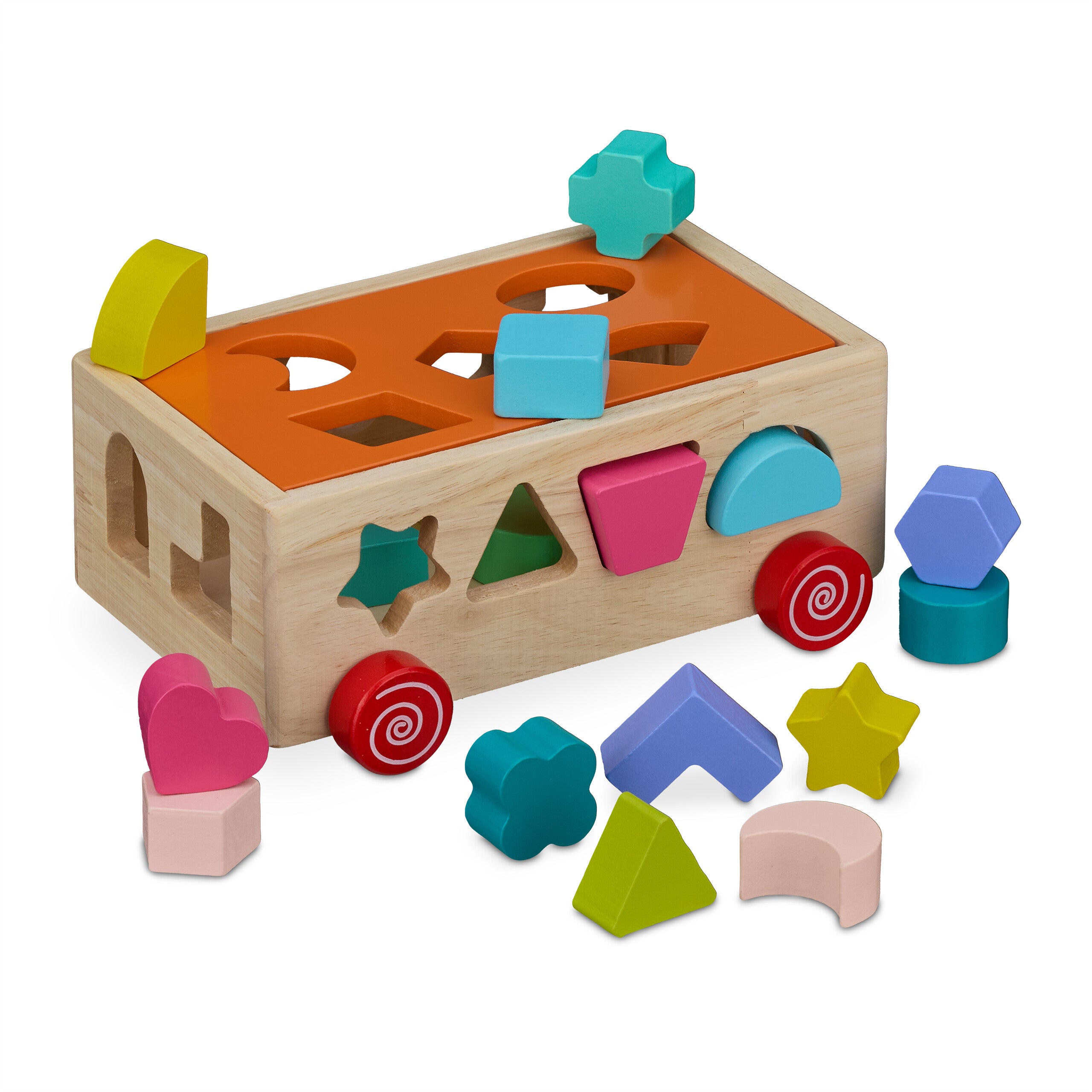 Relaxdays Dés silencieux en mousse, lot de 60, matériau doux, 4 cm, pour jardin d'enfants, école