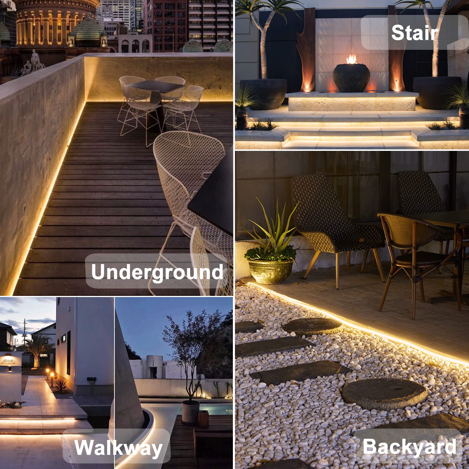 Striscia Luminosa Solare Da 12 M, 100 LED Impermeabili Per Esterni Luci A Corda Luci Fatate Per Natale Giardino Cortile Percorso Recinzione Albero Cortile Bianco 90141993