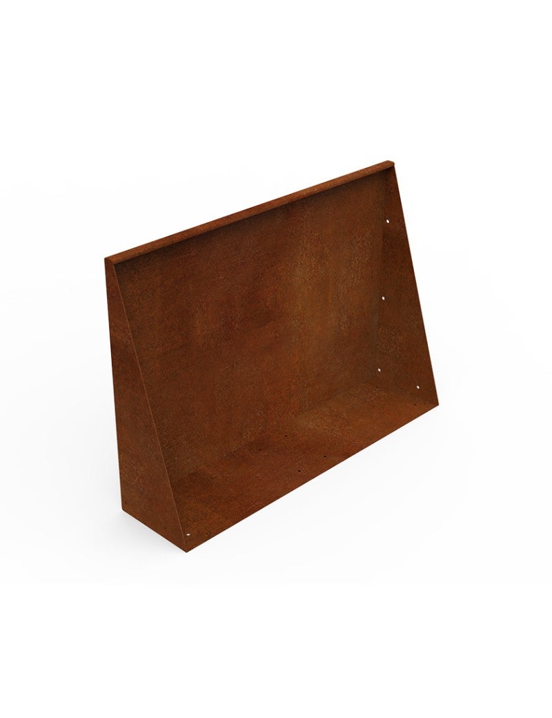 Mur de soutènement en Métal Acier Corten Premium L.100 x H.70 cm - madecoupesurmesure - 2