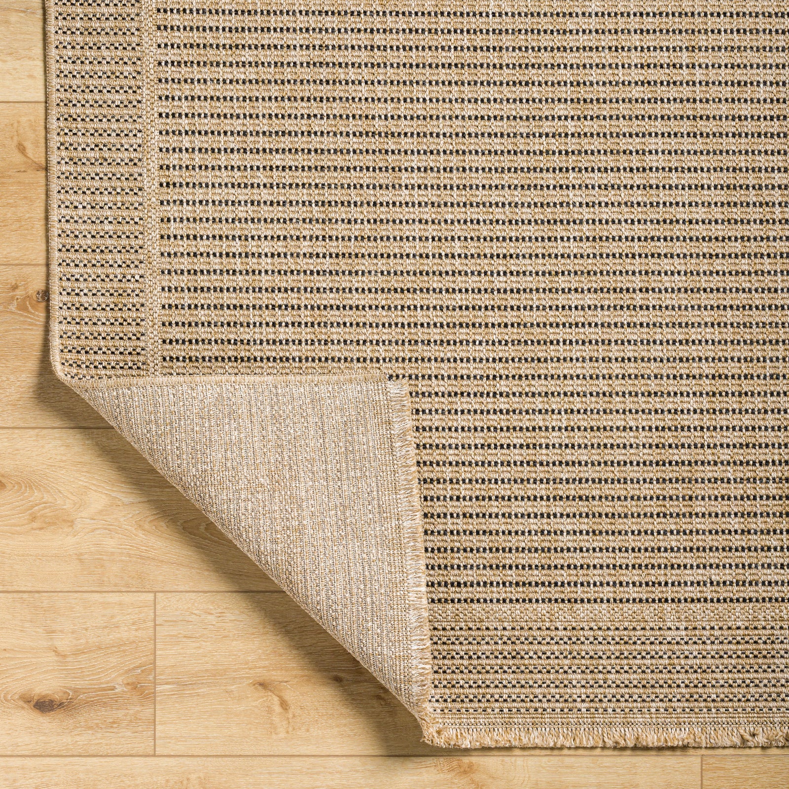 LIVABLISS Tapis d'Extérieur/Intérieur Aspect Jute Beige/Noir 160x213 cm Mindy - 4
